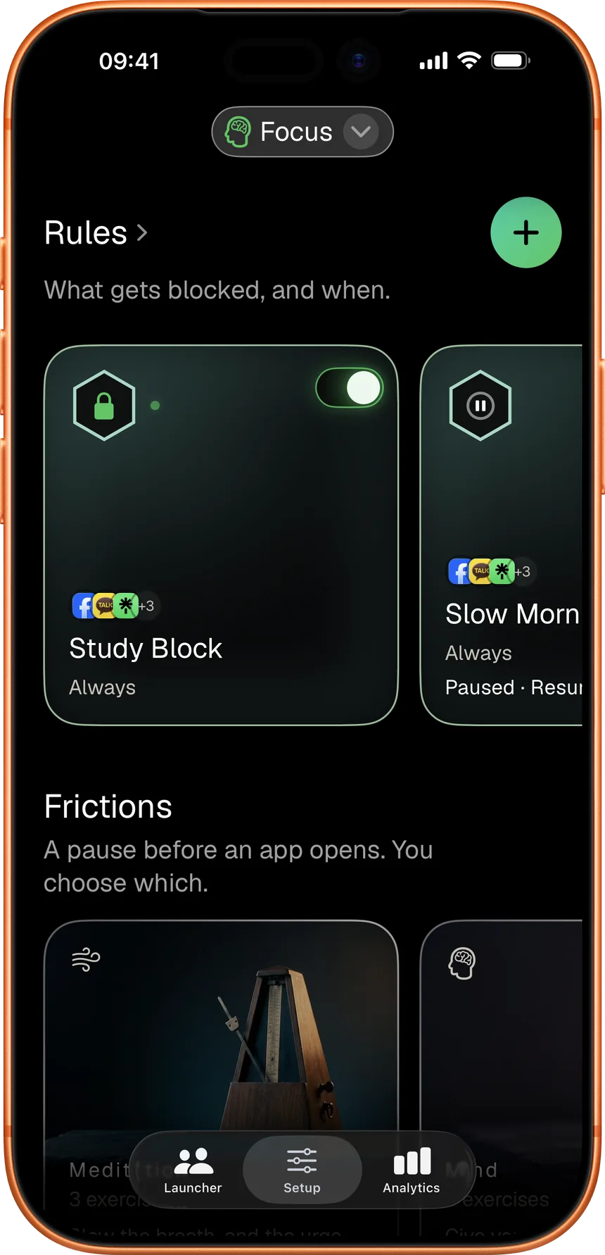 tregua — rules that decide what gets blocked, and when
